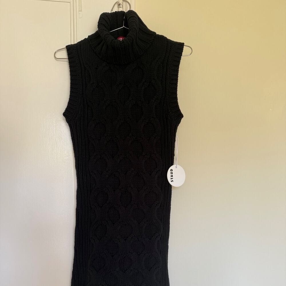 STAUD Mod Mini Sweater dress New